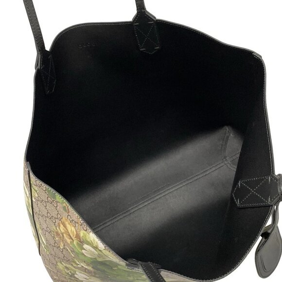 GUCCI GG Blooms Medium Reversible Leather Tote Bag bran684-100625 - Picture 10 of 16